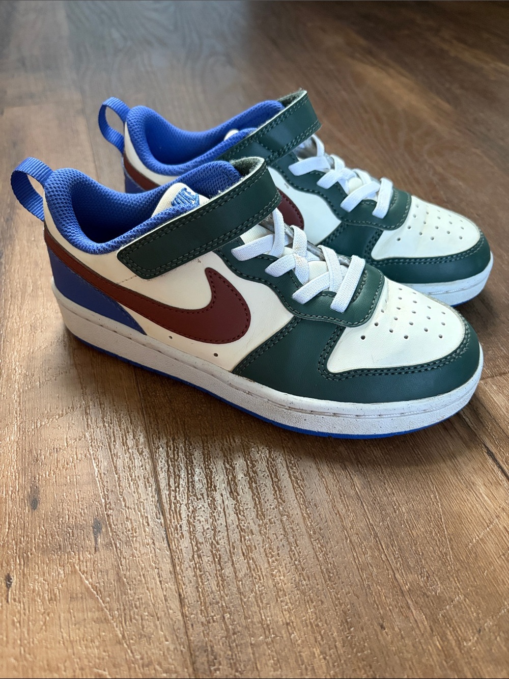 Nike Court Borough Low Recraft Sneaker in Vintage Green Dark Pony